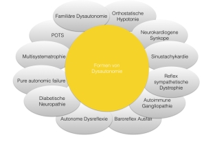 Formen der Dysautonomie